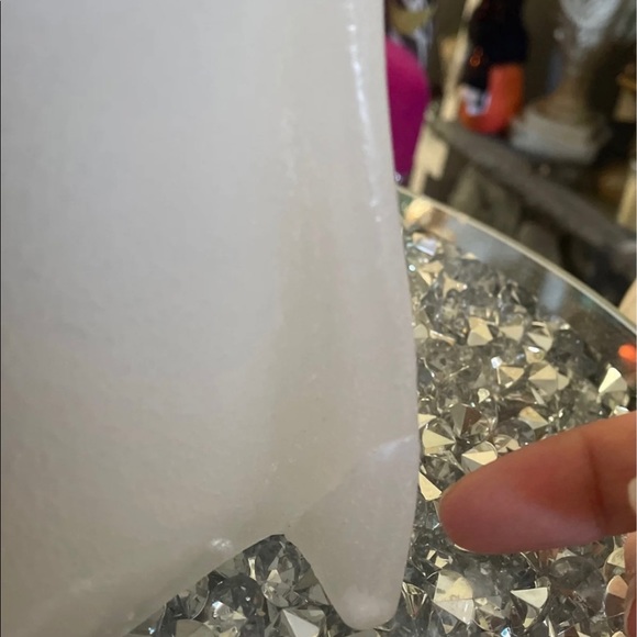 COPY - COPY - COPY - Pottery Barn Ghost Candle- 9”